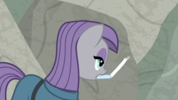 Size: 1920x1080 | Tagged: safe, screencap, maud pie, earth pony, pony, g4, sparkle's seven, chalk, female, solo