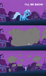 Size: 1280x2108 | Tagged: safe, edit, edited screencap, screencap, trixie, pony, boast busters, g4, comic, screencap comic, smokescreen