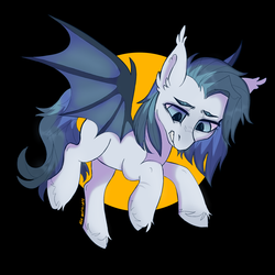 Size: 2000x2000 | Tagged: safe, artist:kotya, oc, oc only, bat pony, pony, bat pony oc, bat wings, high res, solo, wings