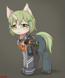 Size: 1539x1828 | Tagged: safe, artist:orang111, oc, pony, unicorn, cellphone, clipboard, engineer, helmet, phone, pliers, safety vest, screwdriver, tools, walkie talkie, wallet