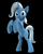 Size: 2000x2500 | Tagged: safe, artist:argos90, trixie, pony, unicorn, g4, 3d, black background, female, high res, missing cutie mark, rearing, simple background, solo