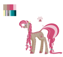Size: 5952x5385 | Tagged: safe, artist:moonlight0shadow0, oc, oc only, oc:umasa, pony, zebra, bandana, ear piercing, earring, feather, female, freckles, jewelry, multicolored hair, piercing, reference sheet, simple background, solo, stethoscope, transparent background, zebra oc