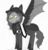 Size: 948x988 | Tagged: safe, artist:infinita est lux solis, oc, oc:marble merlon, bat pony, pony, fanfic:kriegbats, armor, enhanced traditional art, fanfic art