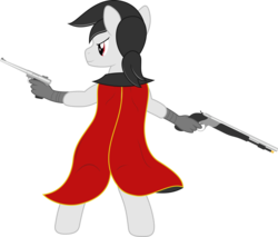 Size: 6666x5685 | Tagged: safe, artist:waveywaves, oc, oc only, oc:lucid dreams, pony, anthro, fallout equestria, bipedal, gun, simple background, solo, transparent background, weapon
