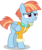 Size: 1143x1365 | Tagged: safe, artist:raindashesp, windy whistles, pegasus, pony, g4, female, grin, mare, smiling, solo, vector