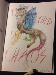 Size: 774x1032 | Tagged: safe, artist:clarissa0210, discord, draconequus, g4, male, solo, traditional art