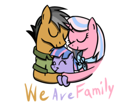Size: 1280x1067 | Tagged: safe, artist:mlp-trailgrazer, clear sky, quibble pants, wind sprint, pony, common ground, g4, family, group hug, hug, simple background, transparent background