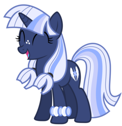 Size: 5791x6015 | Tagged: safe, artist:estories, oc, oc only, oc:silverlay, original species, pony, umbra pony, unicorn, g4, ^^, absurd resolution, cute, diabetes, eyes closed, female, happy, mare, ocbetes, silvabetes, simple background, solo, transparent background, vector