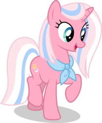 Size: 5000x6024 | Tagged: safe, artist:luckreza8, clear sky, pony, unicorn, common ground, g4, .svg available, female, mare, neckerchief, raised hoof, raised leg, simple background, solo, transparent background, vector