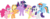 Size: 6000x2221 | Tagged: safe, artist:cloudy glow, screencap, applejack, fluttershy, pinkie pie, rainbow dash, rarity, twilight sparkle, alicorn, earth pony, pegasus, pony, unicorn, g4, season 9, the beginning of the end, female, flying, high res, holding hooves, mane six, mare, simple background, smiling, spread wings, transparent background, twilight sparkle (alicorn), vector, wings