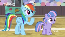 Size: 1280x720 | Tagged: safe, screencap, rainbow dash, wind sprint, pony, common ground, g4, my little pony: friendship is magic