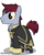 Size: 6200x7662 | Tagged: safe, artist:mattreverse, oc, oc only, oc:skyline, pony, fire emblem, robin (fire emblem), simple background, transparent background, vector