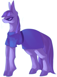 Size: 1280x1714 | Tagged: safe, artist:voidsucre, maud pie, earth pony, pony, g4, big ears, clothes, cloven hooves, dress, female, frown, lidded eyes, mare, simple background, solo, transparent background