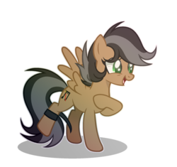 Size: 600x563 | Tagged: dead source, safe, artist:rainbows-skies, oc, oc only, oc:artsong, pegasus, pony, female, mare, simple background, solo, transparent background