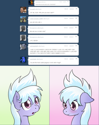 Size: 1504x1902 | Tagged: safe, artist:marikaefer, cloudchaser, pony, ask flitter and cloudchaser, g4, ask, female, solo, tumblr