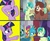 Size: 538x437 | Tagged: safe, edit, edited screencap, screencap, gallus, ocellus, sandbar, smolder, twilight sparkle, yona, alicorn, changedling, changeling, dragon, pony, yak, g4, she's all yak, bow, bowtie, cloven hooves, dragoness, drake, female, gay, hair bow, hotline bling, male, meme, monkey swings, ship:gallbar, ship:yonabar, shipping, straight, teenager, twilight sparkle (alicorn)