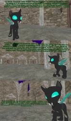 Size: 1920x3240 | Tagged: safe, artist:soad24k, thorax, changeling, g4, 3d, castle of the royal pony sisters, cyoa, cyoa:hivemindless, gmod, no lighting