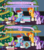 Size: 1280x1440 | Tagged: safe, artist:evil-dec0y, starlight glimmer, sunburst, trixie, pony, comic:trixie vs., comic:trixie vs. hearth's warming, g4, christmas, christmas tree, clothes, comic, costume, hat, holiday, santa costume, santa hat, tree