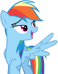 Size: 5563x7097 | Tagged: safe, artist:andoanimalia, rainbow dash, pony, equestria girls, equestria girls specials, g4, my little pony equestria girls: better together, my little pony equestria girls: spring breakdown, absurd resolution, female, open mouth, simple background, solo, transparent background, vector, waving, wing wave