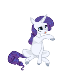 Size: 1200x1200 | Tagged: safe, artist:hippykat13, artist:sabokat, artist:trichykitty, rarity, pony, unicorn, g4, cute, female, hooves, simple background, sitting, solo, transparent background