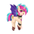 Size: 2000x2000 | Tagged: safe, artist:redheartponiesfan, oc, oc only, oc:kittypaint, alicorn, bat pony, bat pony alicorn, pony, choker, female, heterochromia, high res, mare, scar, simple background, solo, transparent background