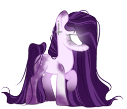Size: 938x808 | Tagged: safe, artist:angelofthewisp, oc, oc only, oc:psychosis, earth pony, pony, base used, female, glowing eyes, mare, simple background, solo, transparent background