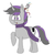 Size: 500x500 | Tagged: safe, artist:inky scroll, discord, oc, oc only, oc:inky scroll, pony, unicorn, clothes, cute, discord plushie, male, plushie, scarf, simple background, white background