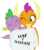 Size: 600x688 | Tagged: safe, artist:queencold, smolder, spike, dragon, g4, clothes, commission, cute, duo, fangs, female, love and tolerate, male, oversized clothes, oversized shirt, shared clothing, shirt, simple background, smolderbetes, spikabetes, t-shirt, transparent background, vector, winged spike, wings
