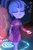 Size: 719x1080 | Tagged: safe, screencap, adagio dazzle, sonata dusk, equestria girls, find the magic, g4, my little pony equestria girls: better together, clothes, cropped, dress, eyes closed, food, gem, jewelry, minidress, offscreen character, pendant, siren gem, taco, taco dress