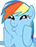 Size: 36x47 | Tagged: safe, rainbow dash, pegasus, pony, g4, female, picture for breezies, simple background, solo, transparent background