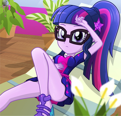 Size: 641x609 | Tagged: safe, artist:charliexe, sci-twi, twilight sparkle, equestria girls, equestria girls series, g4, spring breakdown, spoiler:eqg series (season 2), adorasexy, ass, beautiful, breasts, busty sci-twi, busty twilight sparkle, butt, clothes, cute, dress, female, geode of telekinesis, glasses, legs, magical geodes, ponytail, schrödinger's pantsu, sci-twibutt, sexy, skirt, solo, stupid sexy sci-twi, stupid sexy twilight, thighs, twiabetes, twibutt, upskirt denied