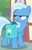 Size: 297x470 | Tagged: safe, edit, edited screencap, screencap, trixie, pony, unicorn, g4, my little pony: friendship is magic, student counsel, :t, bedroom eyes, cropped, female, looking back, mare, saddle bag, smiling, smirk, solo