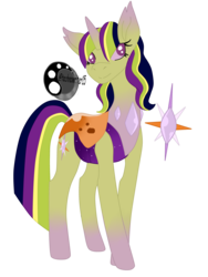 Size: 3492x4656 | Tagged: safe, artist:technowriter15, oc, oc only, changedling, changeling, changepony, hybrid, interspecies offspring, next generation, offspring, parent:thorax, parent:twilight sparkle, parents:twirax, simple background, smiling, transparent background