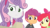 Size: 3286x1848 | Tagged: safe, artist:phucknuckl, apple bloom, scootaloo, sweetie belle, equestria girls, g4, happily ever after party, happily ever after party: rarity, my little pony equestria girls: better together, concerned, cutie mark crusaders, looking at you, notepad, simple background, stare, staring at you, staring into your soul, transparent background, vector