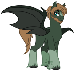 Size: 800x749 | Tagged: safe, artist:t-aroutachiikun, oc, oc only, oc:cold steel, bat pony, pony, base used, male, simple background, solo, stallion, transparent background