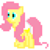 Size: 960x960 | Tagged: safe, alternate version, artist:joeydr, fluttershy, pegasus, pony, g4, diaper, diaper fetish, female, fetish, mare, needs more pixels, non-baby in diaper, pixel art, pixelated, simple background, transparent background, wet diaper