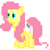 Size: 960x960 | Tagged: safe, alternate version, artist:joeydr, fluttershy, pegasus, pony, g4, diaper, diaper fetish, female, fetish, mare, messy diaper, needs more pixels, non-baby in diaper, pixel art, simple background, transparent background