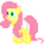 Size: 960x960 | Tagged: safe, alternate version, artist:joeydr, fluttershy, pegasus, pony, g4, diaper, diaper fetish, female, fetish, mare, needs more pixels, non-baby in diaper, pixel art, simple background, transparent background