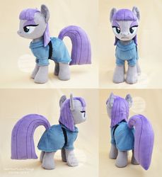 Size: 1601x1749 | Tagged: safe, artist:sophiesplushies, maud pie, earth pony, pony, g4, clothes, irl, photo, plushie, solo