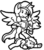 Size: 133x150 | Tagged: safe, artist:crazyperson, alicorn, pony, fallout equestria, fallout equestria: commonwealth, fallout equestria: commonwealth - fog harbour, fanfic art, monochrome, picture for breezies, simple background, transparent background