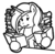 Size: 152x150 | Tagged: safe, artist:crazyperson, alicorn, pony, fallout equestria, fallout equestria: commonwealth, book, fallout equestria: commonwealth - fog harbour, fanfic art, monochrome, picture for breezies, reading, simple background, transparent background