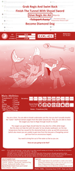 Size: 1000x2268 | Tagged: safe, artist:vavacung, oc, oc:regis (vavacung), oc:young queen, dragon, siren, comic:the adventure logs of young queen, comic, disguise, disguised changeling, kissing, shovel