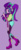 Size: 820x2000 | Tagged: safe, artist:mysteriousshine, aria blaze, equestria girls, find the magic, g4, my little pony equestria girls: better together, ariabetes, cute, female, greenbutt pants, purple background, simple background, solo