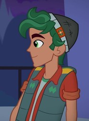 Size: 530x720 | Tagged: safe, screencap, timber spruce, equestria girls, equestria girls series, g4, star crossed, clothes, cropped, male, solo