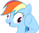 Size: 56x47 | Tagged: safe, rainbow dash, pony, g4, female, picture for breezies, solo