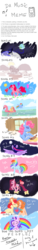 Size: 720x4700 | Tagged: safe, artist:elskafox, cup cake, fluttershy, nightmare moon, pear butter, pinkie pie, rainbow dash, starlight glimmer, twilight sparkle, alicorn, pony, g4, the perfect pear, comic, earth, moon, ocean, pinkamena diane pie, rainbow, song reference, twilight sparkle (alicorn)