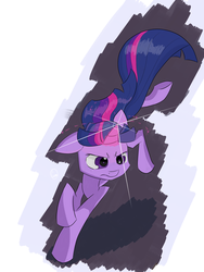 Size: 3600x4800 | Tagged: safe, artist:chaosmalefic, twilight sparkle, pony, g4, action pose, glowing horn, horn