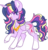 Size: 735x773 | Tagged: safe, artist:dashkatortik12222222, artist:lullabyprince, twilight sparkle, alicorn, pony, g4, base used, beautiful, coat markings, colored hooves, colored wings, colored wingtips, crown, ear fluff, female, jewelry, leg fluff, mare, open mouth, pale belly, raised hoof, redesign, regalia, simple background, smiling, solo, transparent background, twilight sparkle (alicorn), white belly, wings