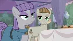 Size: 1920x1080 | Tagged: safe, screencap, maud pie, mudbriar, earth pony, pony, g4, student counsel