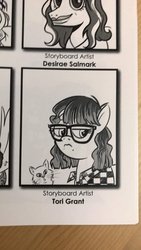Size: 1080x1920 | Tagged: safe, artist:ohjeetorig, pony, big lips, monochrome, production art, wrap party, yearbook, yearbook photo